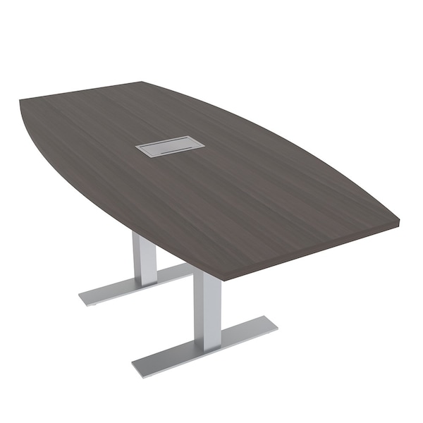 33.5 in W, 71.5 in L, 29 in H, Engineered Wood Top, Brown